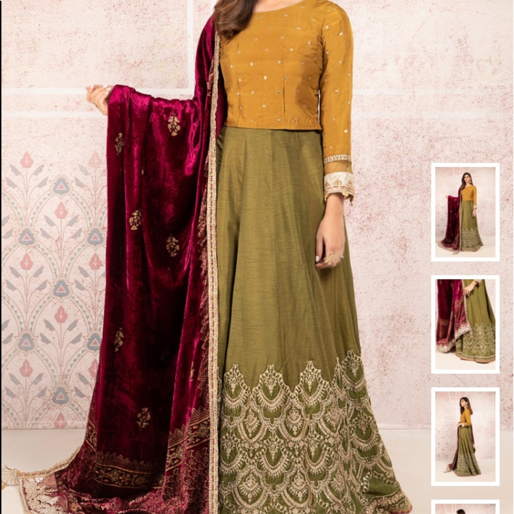 Maria B 3 Piece Lengha- NWT